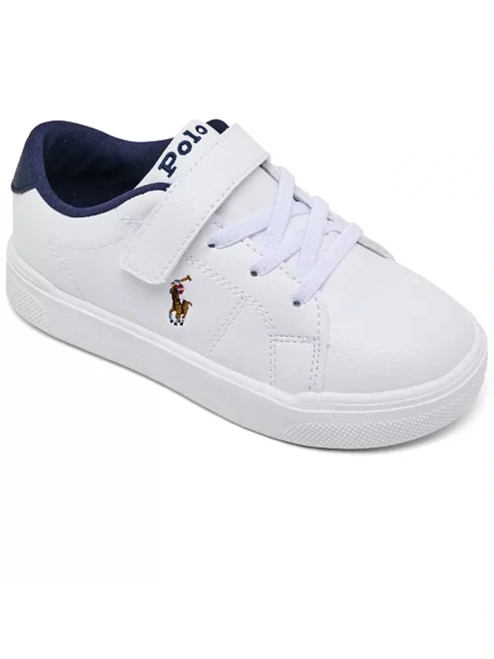 Polo Ralph Lauren Kids Sutton Velcro Strap Casual Sneakers Sz 9/EUR 25.5